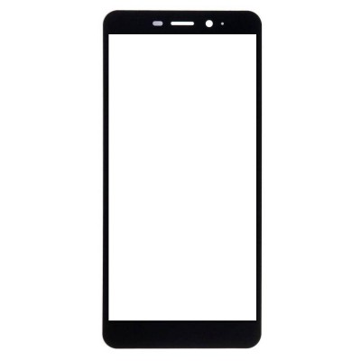 Replacement Front Glass For Ulefone Armor X10 Black By - Maxbhi Com