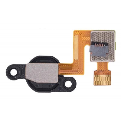 Fingerprint Sensor Flex Cable For Motorola One Zoom Purple By - Maxbhi Com