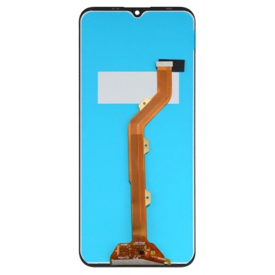 Lcd With Touch Screen For Tecno Spark 4 Lite White By - Maxbhi Com