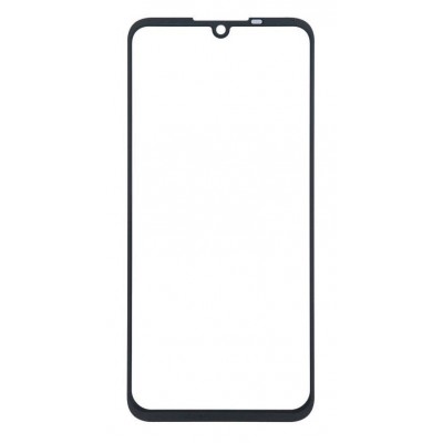 Replacement Front Glass For Motorola One Zoom Grey By - Maxbhi Com