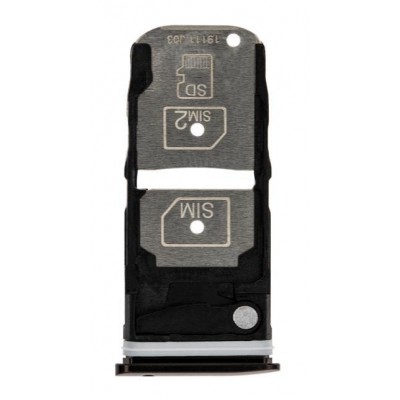 Sim Card Holder Tray For Motorola One Zoom Grey - Maxbhi Com