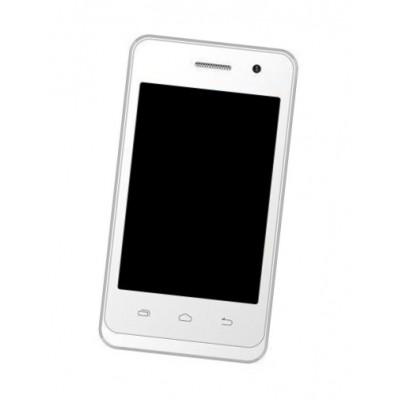 Lcd Frame Middle Chassis For Intex Aqua R3 Silver By - Maxbhi Com