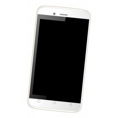Lcd Frame Middle Chassis For Intex Cloud N4 Plus Gold By - Maxbhi Com