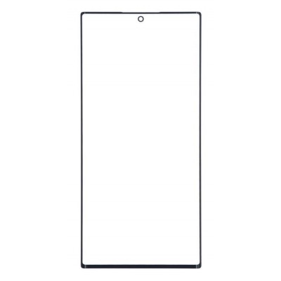 Replacement Front Glass For Samsung Galaxy S22 Ultra 5g Black By - Maxbhi Com