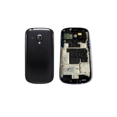 Full Body Housing For Samsung Galaxy S3 Mini Ve I8200 Black - Maxbhi Com