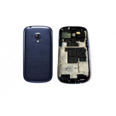 Full Body Housing For Samsung Galaxy S3 Mini Ve I8200 Blue - Maxbhi Com