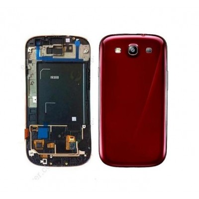 Full Body Housing For Samsung Galaxy S3 Red - Maxbhi Com
