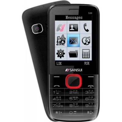 Full Body Housing for Sansui S30 Black And Red