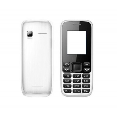 Full Body Housing For Spice Boss Fun M5017 White - Maxbhi Com