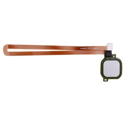 Fingerprint Sensor Flex Cable For Huawei Gr5 2017 64gb Silver By - Maxbhi Com