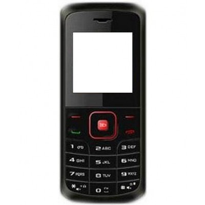 Full Body Housing For Videocon V203 Red Black - Maxbhi Com