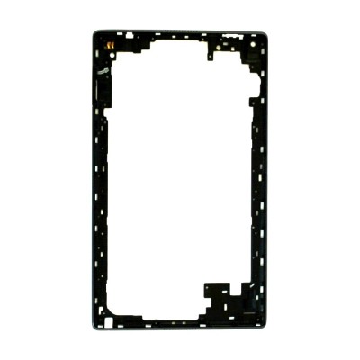 Lcd Frame Middle Chassis For Lenovo Tab 4 8 16gb Wifi Black By - Maxbhi Com