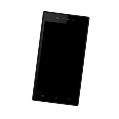 Lcd Frame Middle Chassis For Karbonn A6 Turbo 3g White By - Maxbhi Com