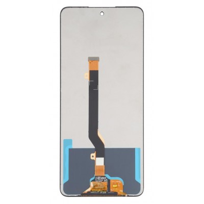Lcd With Touch Screen For Tecno Camon 17 Black By - Maxbhi Com