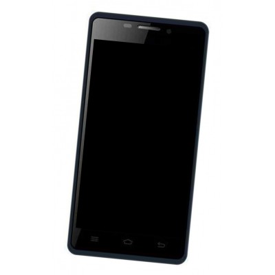 Lcd Frame Middle Chassis For Intex Aqua Desire Black By - Maxbhi Com