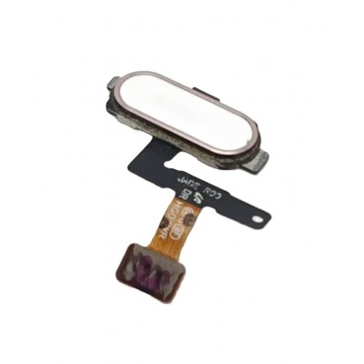 Fingerprint Sensor Flex Cable For Samsung Galaxy C8 Rose Gold By - Maxbhi Com