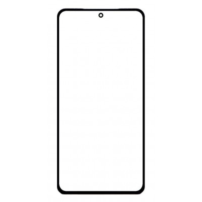 Replacement Front Glass For Vivo X60 Pro Black By - Maxbhi Com