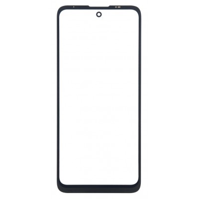 Replacement Front Glass For Motorola Moto E30 Black By - Maxbhi Com
