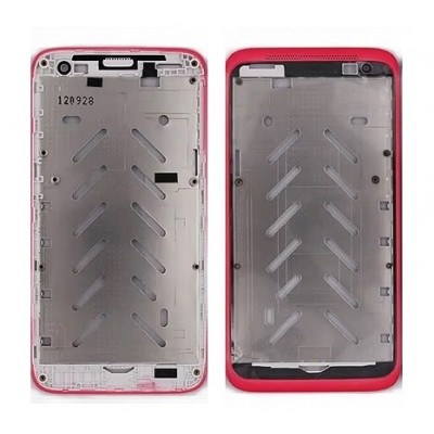 Lcd Frame Middle Chassis For Lenovo S720 Pink By - Maxbhi Com