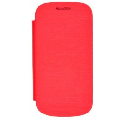 Flip Cover for Alcatel OT-5020E - Cherry Red