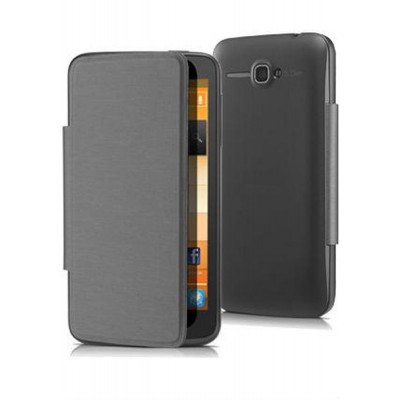 Flip Cover for Alcatel Pixi 7 - Gun Grey & Color Skins