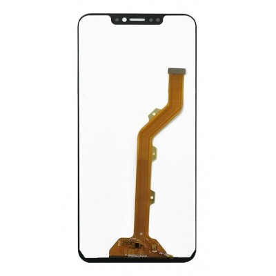 Lcd With Touch Screen For Tecno Pouvoir 3 Black By - Maxbhi Com
