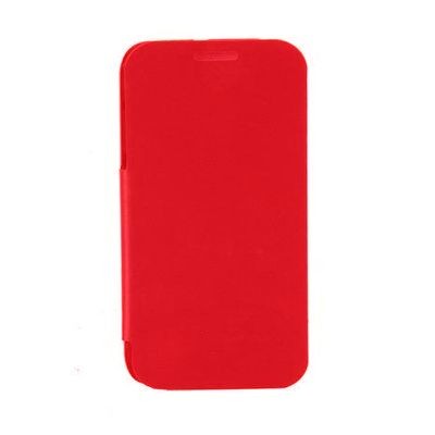 Flip Cover For Alcatel Pop D3 Red By - Maxbhi.com