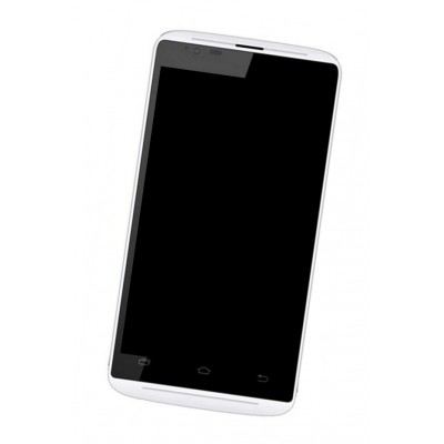 Lcd Frame Middle Chassis For Karbonn S12 Titanium Delite White By - Maxbhi Com