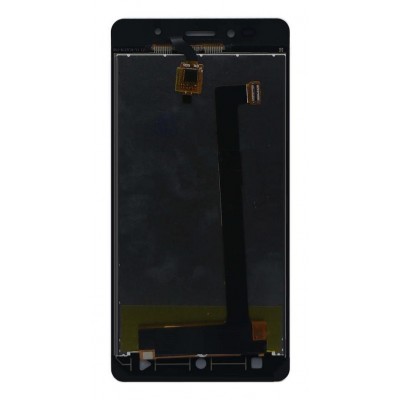 Lcd With Touch Screen For Intex Aqua Shine 4g Black By - Maxbhi Com