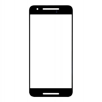 Replacement Front Glass For Huawei Nexus 6p White By - Maxbhi Com