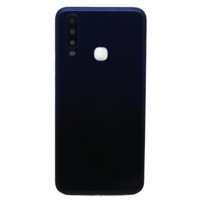 Back Panel Cover For Vivo Y15 2019 Blue - Maxbhi Com