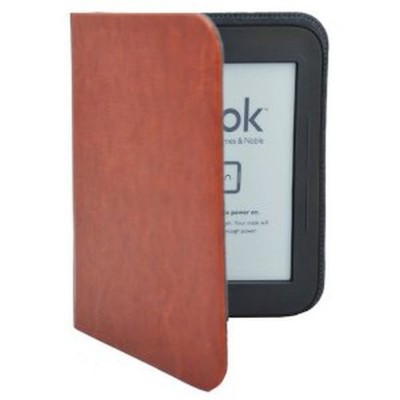Flip Cover for Barnes And Noble Simple Touch - Red