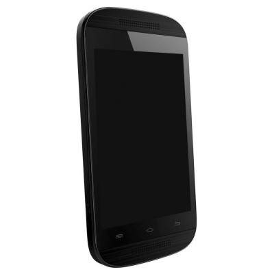 Lcd Frame Middle Chassis For Intex Aqua T2 Black By - Maxbhi Com
