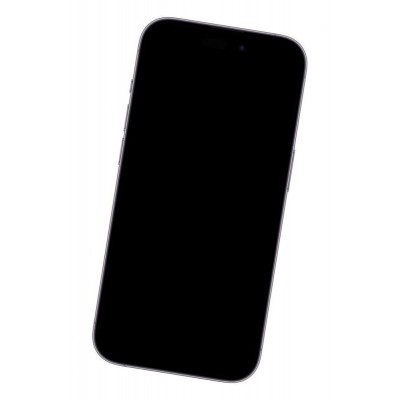 Lcd Frame Middle Chassis For Apple Iphone 14 Pro Silver By - Maxbhi Com