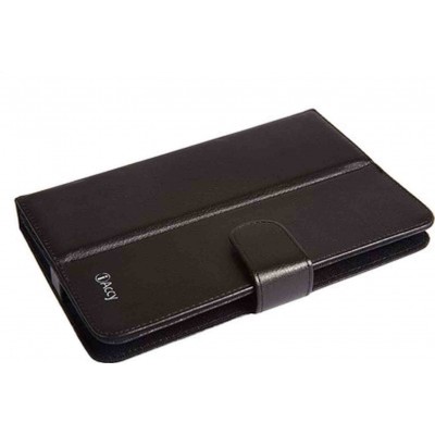 Flip Cover for Celkon CT-888 - Black