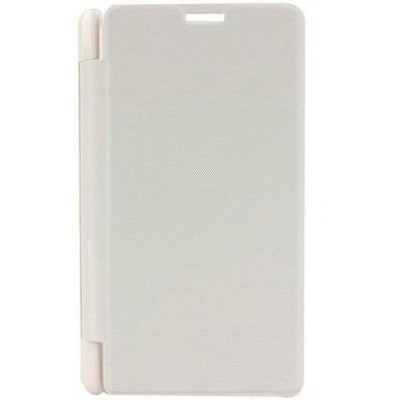 Flip Cover for Celkon Glory Q5 - White