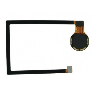 Fingerprint Sensor Flex Cable For Zte Grand X4 Black By - Maxbhi Com