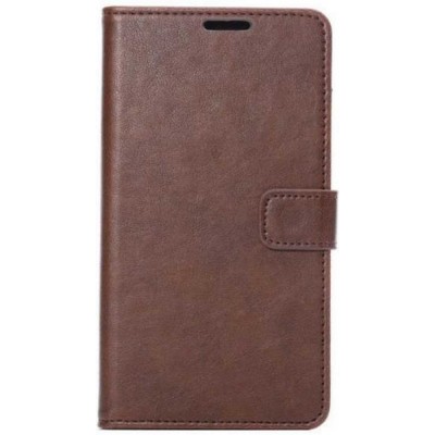 Flip Cover for Cubit 4U Plus - Brown