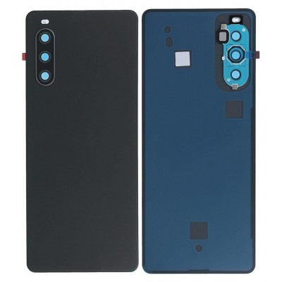 Back Panel Cover For Sony Xperia 10 Iv Black - Maxbhi Com