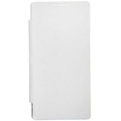 Flip Cover for Gigabyte GSmart Maya M1 v2 - White