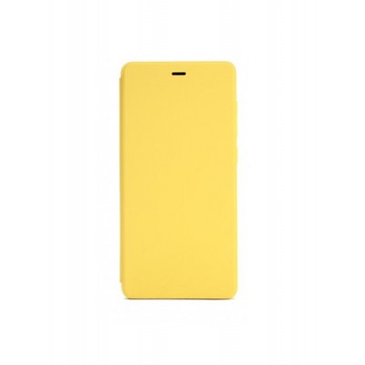 Flip Cover For Gigabyte Gsmart Rio R1 Black Yellow By - Maxbhi.com