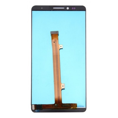 Lcd With Touch Screen For Huawei Ascend Mate7 White By - Maxbhi Com