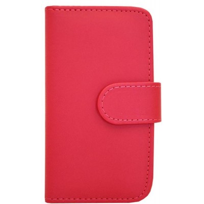 Flip Cover for HTC One V - Coral Pink