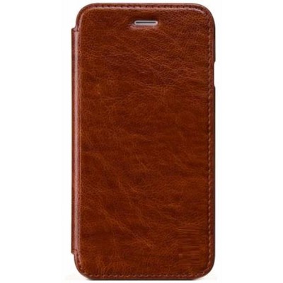 Flip Cover for HTC One XC - Brown