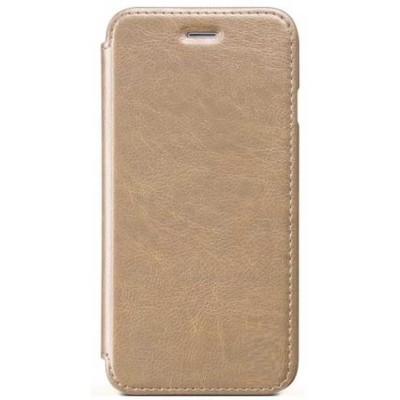 Flip Cover for HTC One XC - Gold