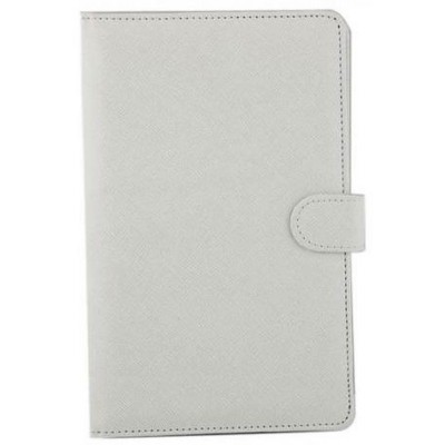 Flip Cover for HCL ME Y4 Tablet Connect 3G 2.0 - White