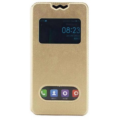 Flip Cover for HTC Velocity 4G Vodafone - Gold