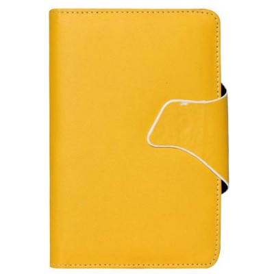 Flip Cover for IBall Slide 6318i - Yellow