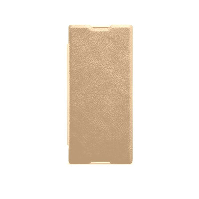 Flip Cover For Iball Andi 4 5 Ripple 1gb Ips Brown By - Maxbhi Com