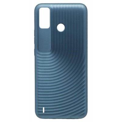 Back Panel Cover For Tecno Spark Go 2021 Blue - Maxbhi Com